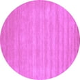 thumbnail image 1 of Ahgly Company Indoor Round Solid Purple Modern Area Rugs, 7' Round, 1 of 4