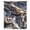 Dark Blue White Light Brown, variant on Navy Blue Brown Marble Sheer Curtains 63 Inches Long, Minimalist Abstract Art Light Filering Curtains, Breathable Simi Curtain Privacy Drapes for Living Room Bedroom Lightweight Window Treatment
