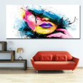 thumbnail image 4 of Modern Canvas Art Abstract Girl Wall Pictures Living Room Modular Print and Posters Home Decor, 4 of 6