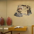 thumbnail image 4 of ICQOVD HUNTING & TROUT FISHING SCENE METAL WALL ART, 4 of 8