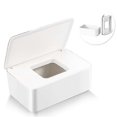 thumbnail image 1 of Caja para toallitas húmedas, caja para toallitas húmedas para bebés, caja para guardar pañuelos, caja para papel higiénico, 1 of 4