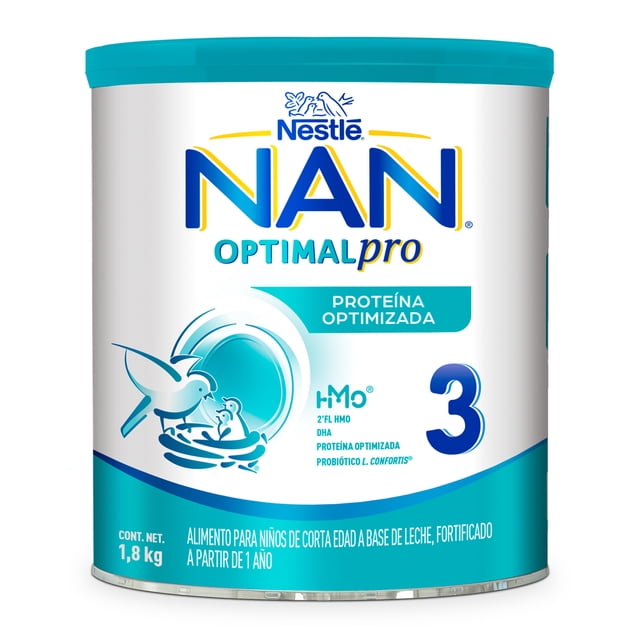 Alimento para niños de corta edad NAN Optimal Pro etapa 3 a partir de 1 año 1.8 kg