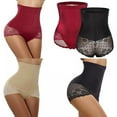 thumbnail image 6 of Women High Waist Body Shaper & Butt Lifter with Tummy Control and Slim Waist Panty Trainer Apricot XXXL, 6 of 6