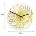 thumbnail image 2 of Wall Hanging Acrylic Mirror Decoration Clocks And Watches for Living Room, 2 of 5