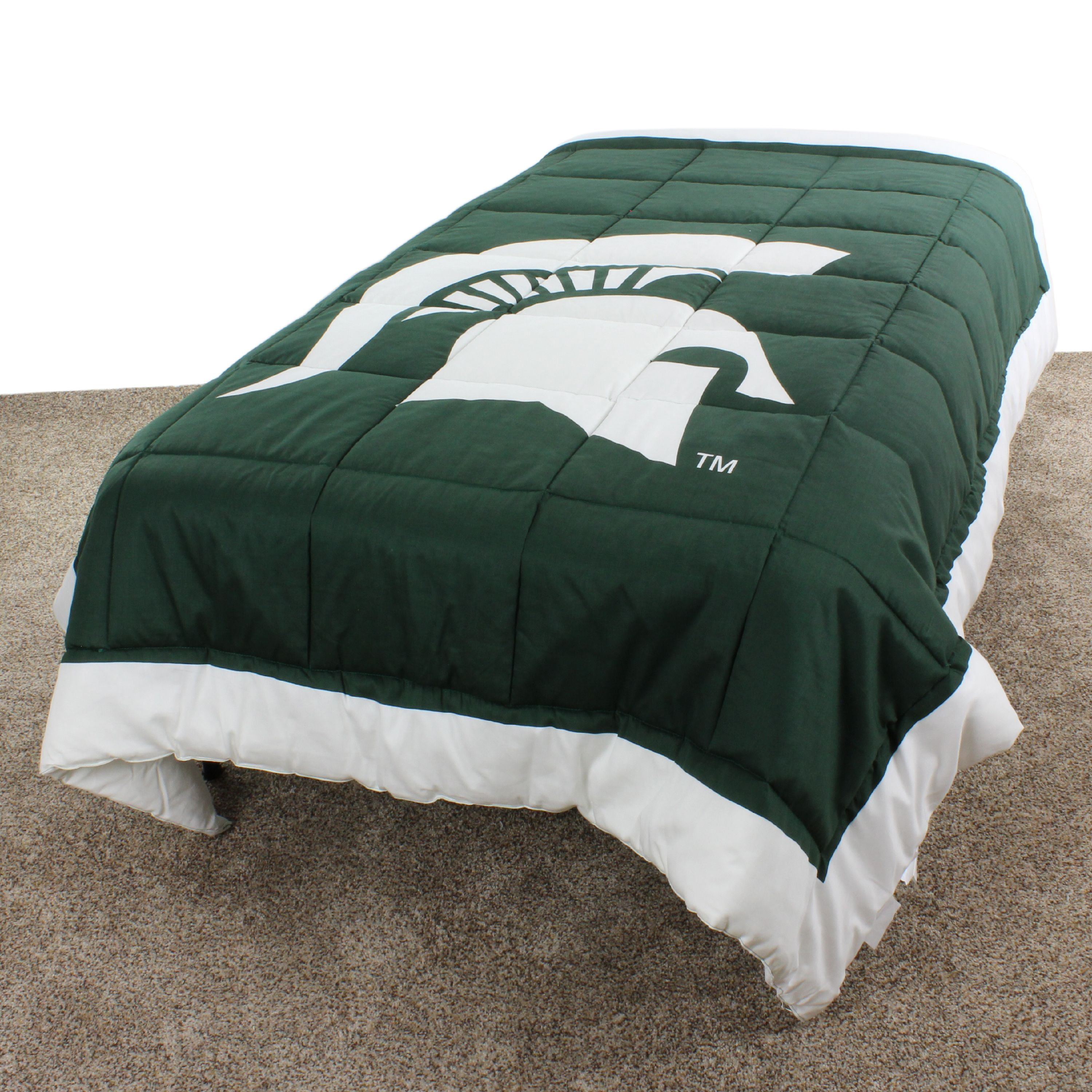 michigan state comforter full