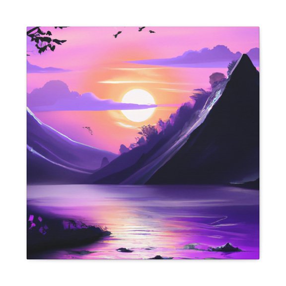 Sublime Fields Ablaze - Canvas