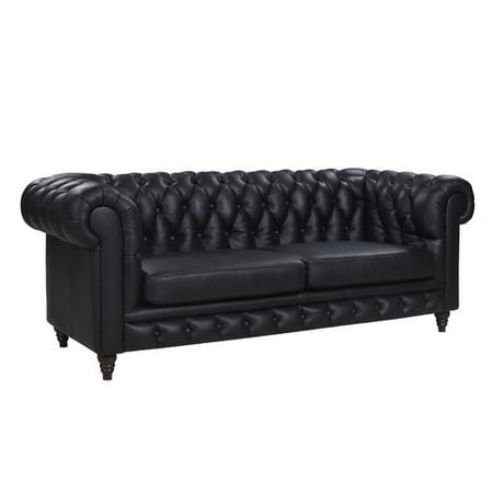 Madison Home Usa Clic Leather Chesterfield Sofa