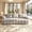 Camel, variant on Jivora 100" Oversized Sectional Sofa, Cloud Couch with Boucle Fabric, Curved Deep Seat Sofa for Living Room