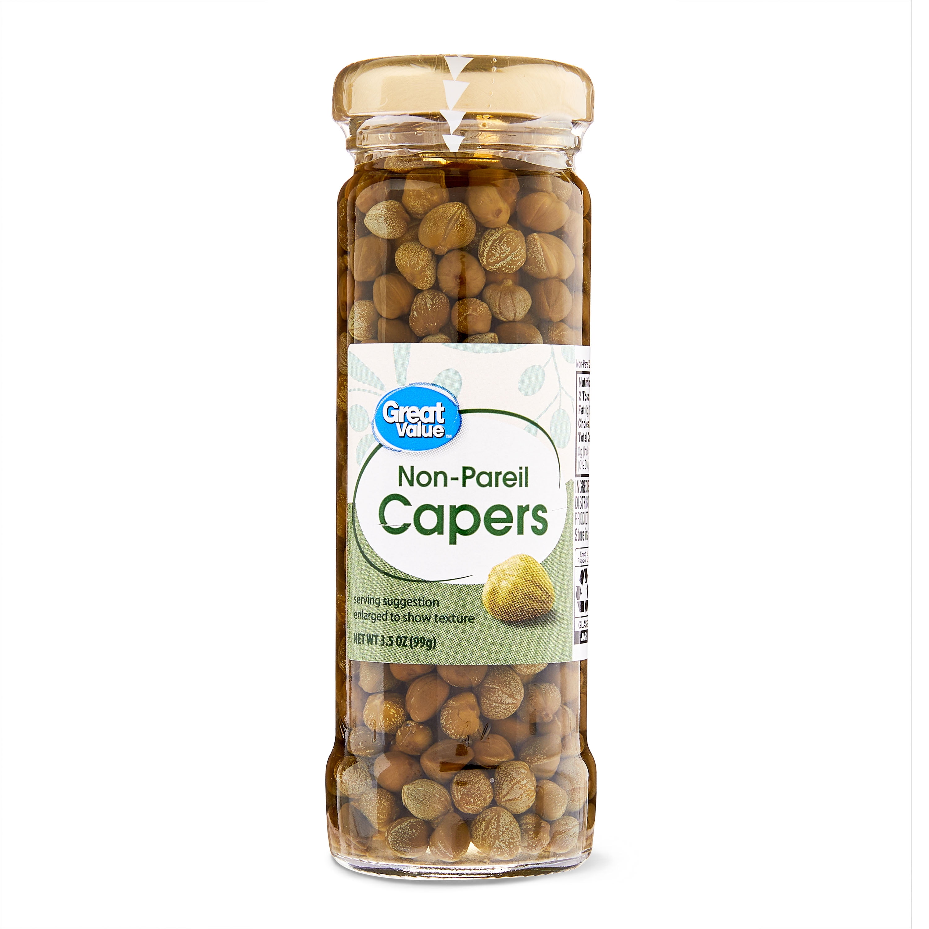 Great Value NonPareil Capers, 3.5 fl oz