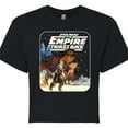thumbnail image 3 of Star Wars - Han Leia Empire Strikes Back - Juniors Cropped Tee, 3 of 5