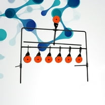 Pretyzoom Durable Steel Shooting Target for Hunting Practice with Dual Side Auto Reset