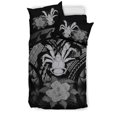 thumbnail image 2 of Niue Gray Hibiscus Bedding Set, 2 of 7