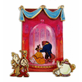 thumbnail image 4 of Disney Beauty and the Beast 30th Anniversary Pin Set Limited Edition New, 4 of 4