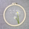 thumbnail image 3 of Embroidery Kit for Beginner, Three-Dimensional Transparent Yarn DIY Embroidery Plant Handmade Crafts Material Package+22CM Embroidered Shed, 3 of 7