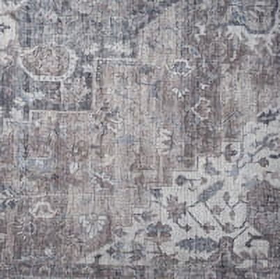 Everwash™ Callaghan Esther Bohemian Medallion Machine Washable Area Rug, Grey, 3'11"x5'6"