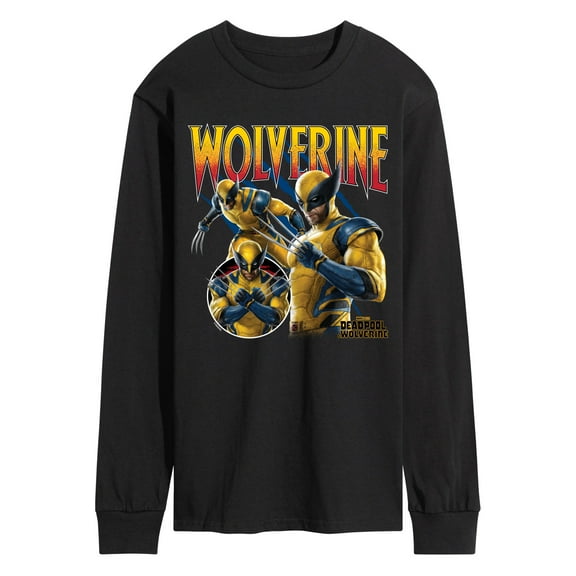 Marvel Wolverine - Collage - Men's Long Sleeve Graphic T-Shirt