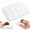White, variant on Mellow Puff Cooling Pillow for Sleeping, Fluffy Cloud Pillow with Cooling Ice Silk Cover, Quilted Grid Pillow for Side & Back Sleepers, Soft Support, Machine Washable, Standard(Baby Blue)