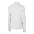 thumbnail image 3 of Women's Cutter & Buck  White Notre Dame Fighting Irish Alumni Traverse Stretch Quarter-Zip Top, 3 of 3