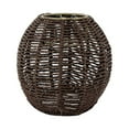 thumbnail image 1 of GROWTH TANK Abat-Jour de Lampe Suspendue Tissé Luminaire Abat-Jour pour Salon Hôtel Rond Rond Brun, 1 of 3