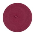 thumbnail image 6 of Wool Beret Hat French Style Beanie Hats Fashion Ladies Beret Caps for Women Girls Lady, 6 of 9