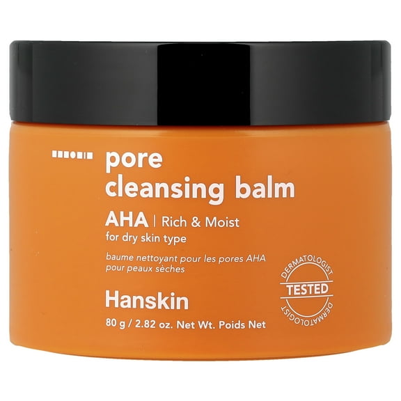 Pore Cleansing Balm, AHA, 2.82 oz (80 g), Hanskin