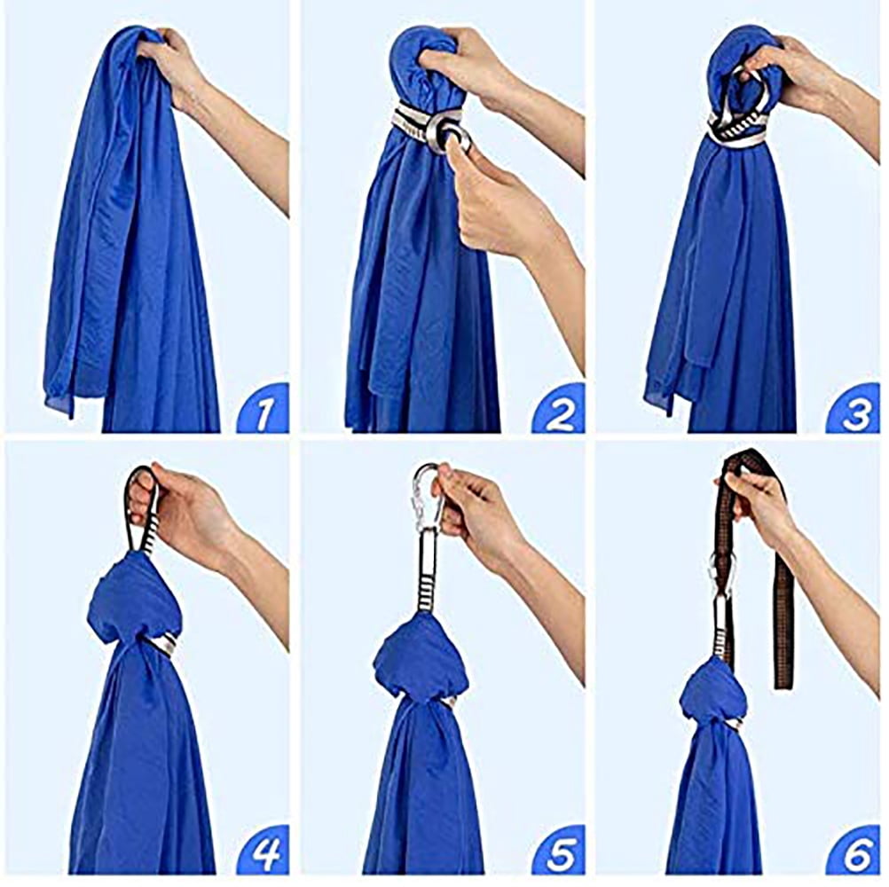 BIRLON Kids Sensory Swing Yoga Swing Children's Elastic Hammock