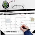 thumbnail image 3 of OuMuaMua Desk Calendar 2026-2027, 18 Months Academic Calendar 17" × 11.5" Desktop Calendar from Jul 2026 to Dec 2027 with Julian Date for Home School Office Desk Top Organizing, 3 of 7