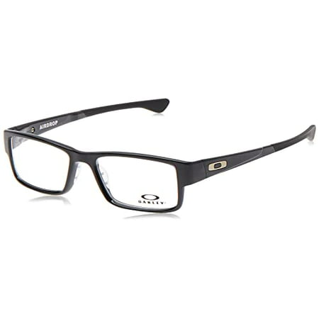 Oakley Mens OX8046 Airdrop Rectangular Prescription Eyeglass Frames, Black  Ink/Demo Lens, 55 mm | Walmart Canada