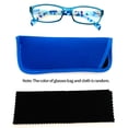 thumbnail image 3 of 3 Pack Blue Light Blocking Reading Glasses for Women, Spring Hinge, 3 colors, Anti Eyestrain, +2.25, 3 of 8