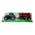 thumbnail image 2 of JUGUETE TRACTOR DE GRANJA TOY MARK REMOLQUE CON TRONCOS, 2 of 3