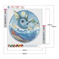 thumbnail image 2 of Diamond Painting Drill Pok mon Eevee Kits Full Round Art Craft Decor (A5518), 2 of 9