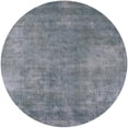 thumbnail image 1 of Ahgly Company Machine Washable Indoor Round Industrial Modern Roman Silver Gray Area Rugs, 8' Round, 1 of 7