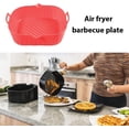 thumbnail image 4 of Air Fryer Silicone Liners for Healthy Cooking, Non-Stick Surface Protects Air Fryer Interior, Universal Compatibility with Air Fryers, Ovens, Steamers, Cookers, 4 of 5