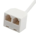 thumbnail image 6 of RJ11 6P4C Male to Female Phone Line Splitter Socket Extension Telephone Adapter, 6 of 6