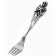 thumbnail image 1 of Exaggerated Bossy Creative Skull Handle Kitchen Stainless Steel Silverware Tableware Flatware Cutlery Knives Forks Spoons Set,hotel Home Theme Restaurant Banquet (Fork), 1 of 8