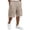 Khaki_004, variant on Cargo Shorts for Men Outdoor Work Athletic Walking Shorts Summer Hiking Fit Casual Shorts with Multi Pockets Gray M