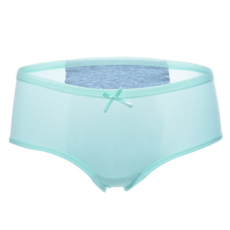 1Pack Women's Absorbent Panties One Pair Washable Reusable Underwear for Incontinence or