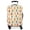 Princess and Heart Beige Pattern, variant on Princess and Heart Beige Pattern Luggage Cover,Stretch Suitcase Dust Cover with Top & Side Openings, Reinforced Stitching Gift Ideas for Holiday Birthday Gifts,S(18-20in)