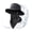 Black, variant on Sales Today Under $5 Khaki Sun Hats for Women GIJNRIUIUA Breathable Fisherman Hat with Detachable – 2 In 1 Ice Keeps You Cool Wide Brim & Neck Bucket Hats