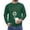 Dark Green, variant on Men's St. Patrick's Day Sláinte Celtic Cross Crew Neck Sweatshirt Long Sleeve Pullover