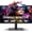1440p 165Hz, variant on 24 Inch Gaming  with 240Hz, VA 1ms, FHD 1080p and HDR 10 count Computer  with 110% sRGB, Bluelight Filter, 2  & 1 DP Port, Support Adaptive Sync and Wall Mounted