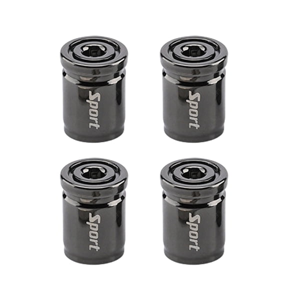 ZYHARUKO 4 Pcs Tire Valves Stem Caps Anti Theft Designs Tire Valves Covers & Waterproof General