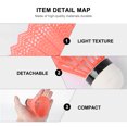 thumbnail image 4 of HEANUJJ 24Pcs Plastic Badminton Shuttlecock Assorted Color Lightweight and Durable, 4 of 5