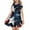 #A13-Dark Blue, variant on Abcomgle Cute Dresses for Girls 10-12 Stars and Stripes Printed 4th Of July Dresses Casual A-Line Cold Shoulder Tank Dresses Cute Pleated 4th Of July Skirt 9-10 Years