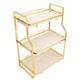 thumbnail image 3 of Estante Esquinero para Baño, Estante Organizador, Organizador Baño, Organizador de Especias, Montado en la Pared, Estable y Dorado para Dormitorio (3 Niveles), 3 of 9