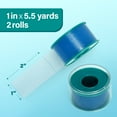 thumbnail image 5 of LotFancy Medical Silicone Tape, 2Rolls 1"×5.5 Yds, Waterproof Adhesive Surgical Tape for First Aid, 5 of 6