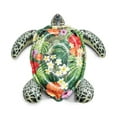 Green Key Raft Intex Giant Sea Turtle Inflatable Pool Floaty, 75x67 inch, Durable ...