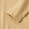 thumbnail image 5 of Maean Girls Cotton Tops Long Sleeve Shirt Solid Color Crew Neck Top Casual Basic Fall Tshirts 1-11 Years, 5 of 7