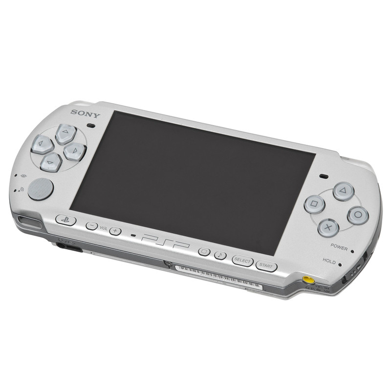 PlayStation Portable PSP 3000 Gaming Console, 32MB, Silver