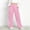 Pink, variant on Xdegoge Girls Cargo Sweatpants High Waisted Wide Leg Baggy Comfy Child Trousers with Pockets Casual Lounge Athletic Joggers for Workout Everyday